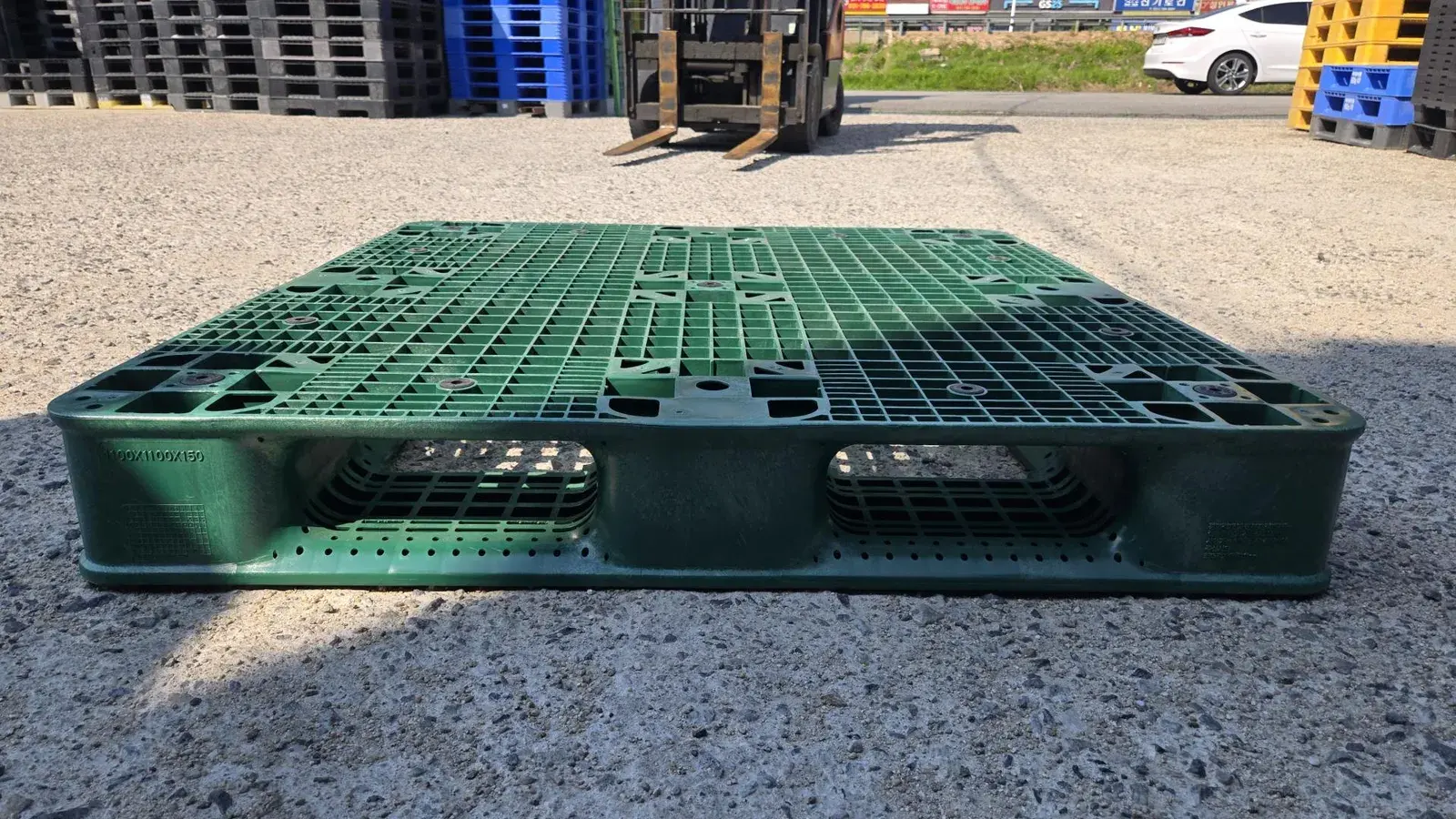 1100×1100x150 물류 기본형 파레트 19KG 이미지 1