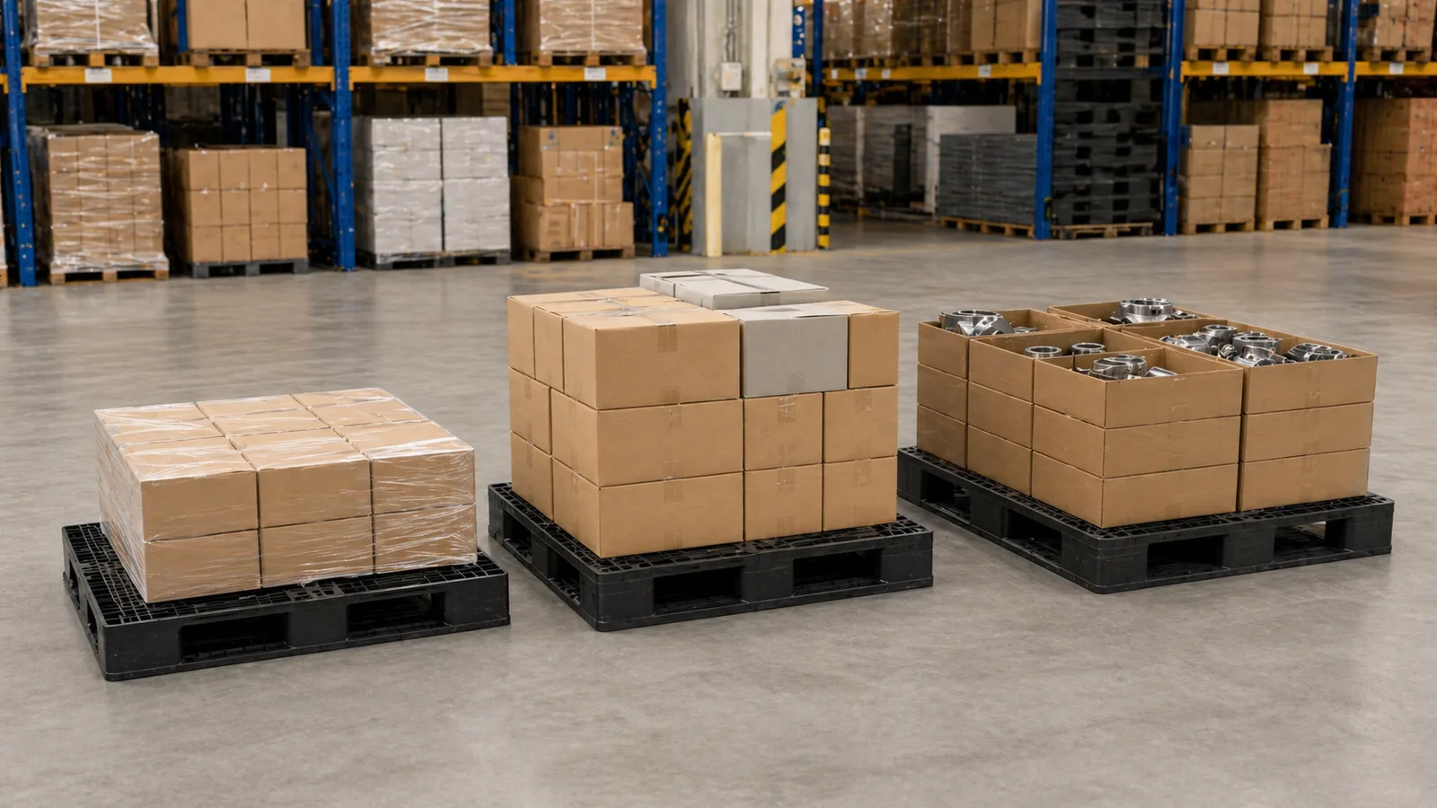 업종별 파레트 식품 제조 유통 수출 현장 추천 이미지